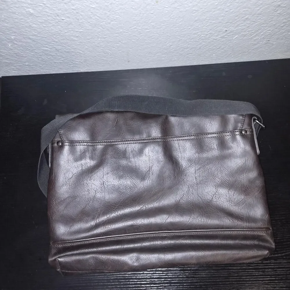 Michael-kors Men's Brown Laptop Saddle Bag